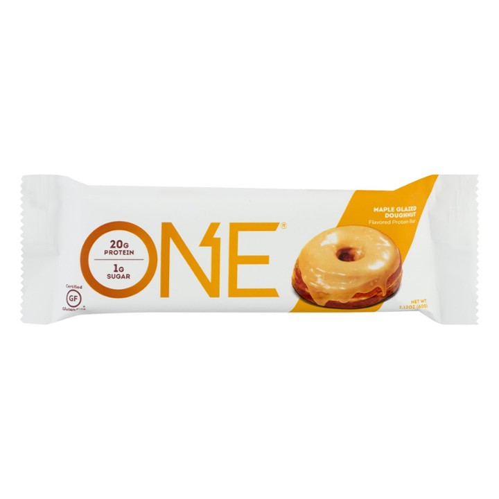 ONE Brands ONE Maple Glazed Doughnut Protein Bar, 2.12 Oz - 1 Oz