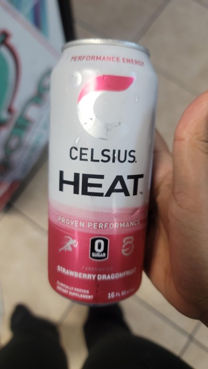 Celsius Heat Strawberry Dragonfruit 16 Fl Oz