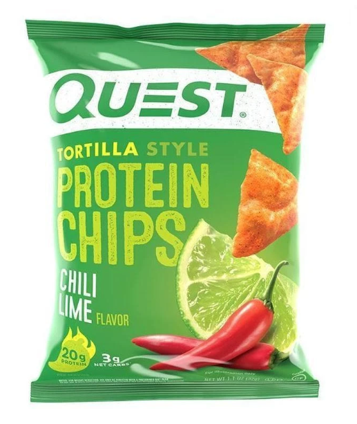 Quest Nutrition Tortilla Style Protein Chips, Baked - 1.1 Oz