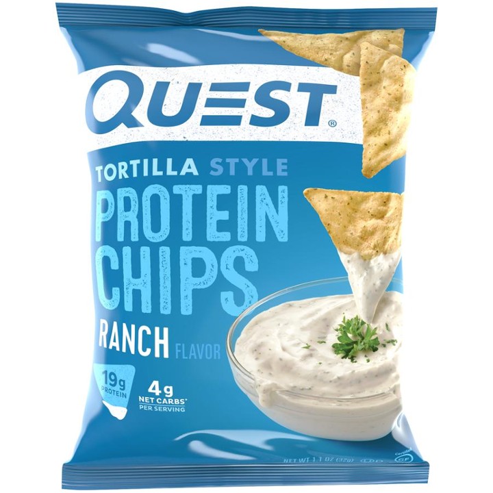 KHFM00326224 Ranch Tortilla Style Protein Chips - 1.1 Oz