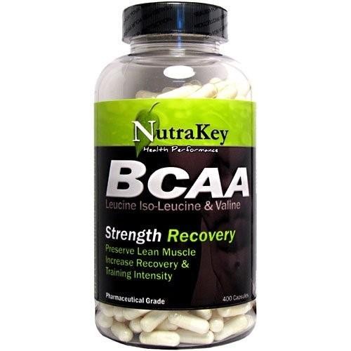 BCAA 1500 400 Capsules Yeast Free by NutraKey
