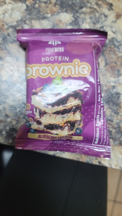 Prime Bites Protein Brownie - Blueberry Cobbler