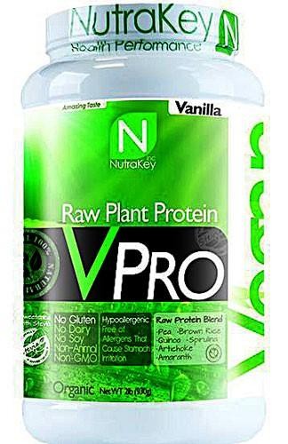 NutraKey V Pro Protein Powder  Vanilla  2 Lb