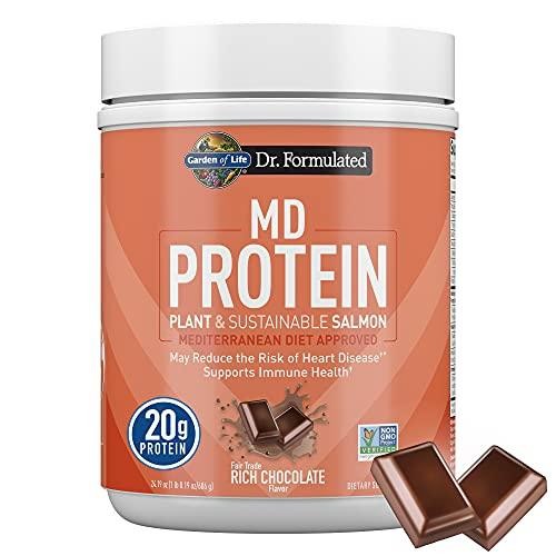 MD Protein Plant & Salmon Protein Powder - Chocolate - 686 G