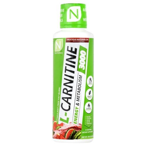 Nutrakey L-Carnitine 3000  Delicious Watermelon  31 Servings