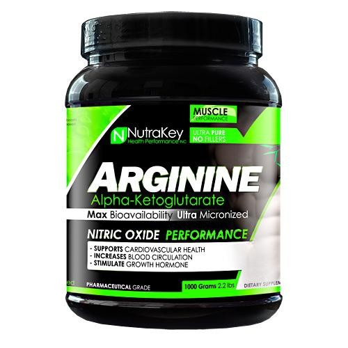 Arginine 1000 G Powder Yeast Free by NutraKey