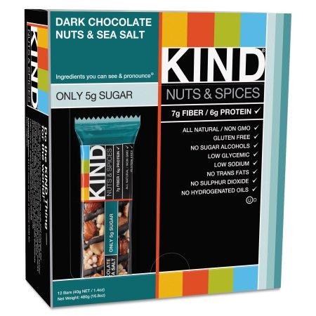 Kind Bar Dark Chocolate Nuts & Sea Salt Bar  1.4 Oz