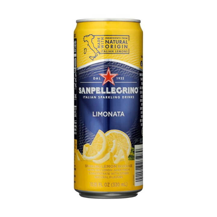 San Pell Limonata 11.5 oz can