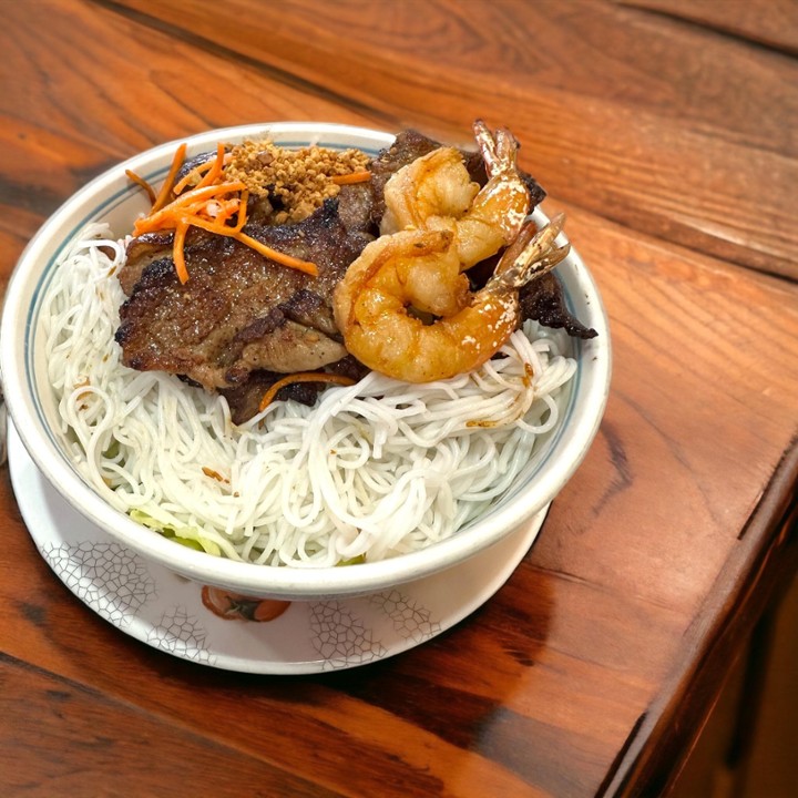 B5 Grilled Marinated Shrimp + Pork
