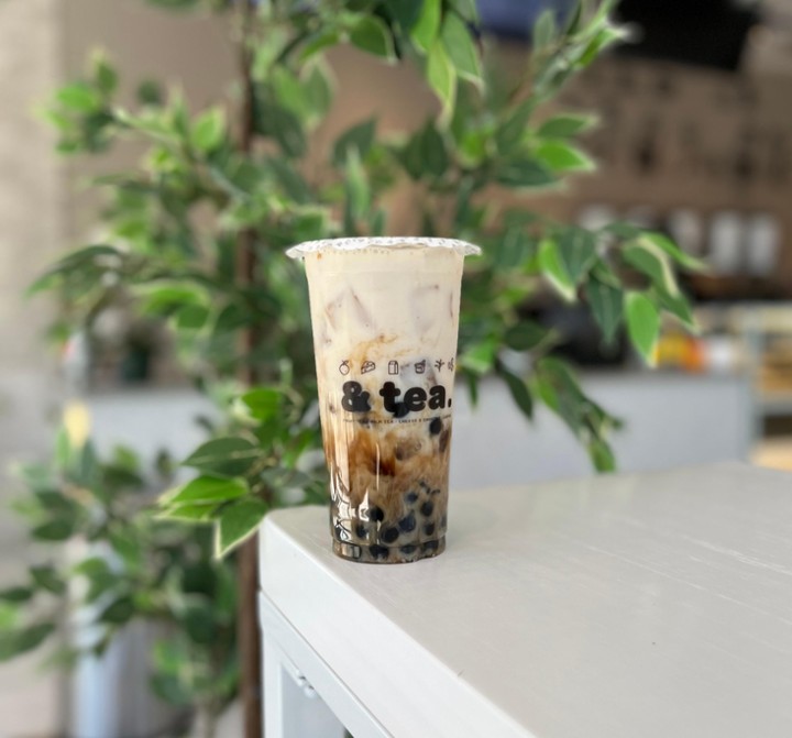 Brown Sugar Boba Oolong Milk Tea