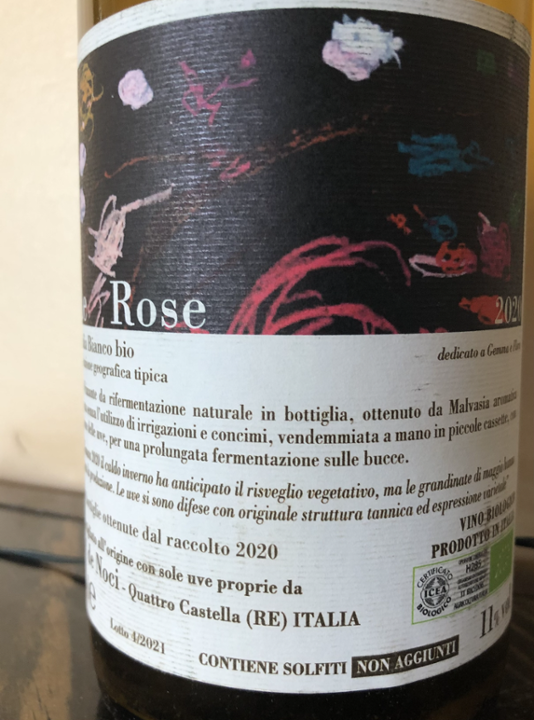 Ca' de Noci Bianco Frizzante "Le Rose"