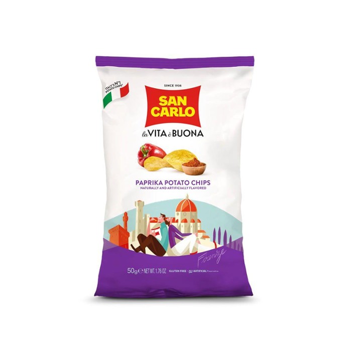Paprika Italian Potato Chips