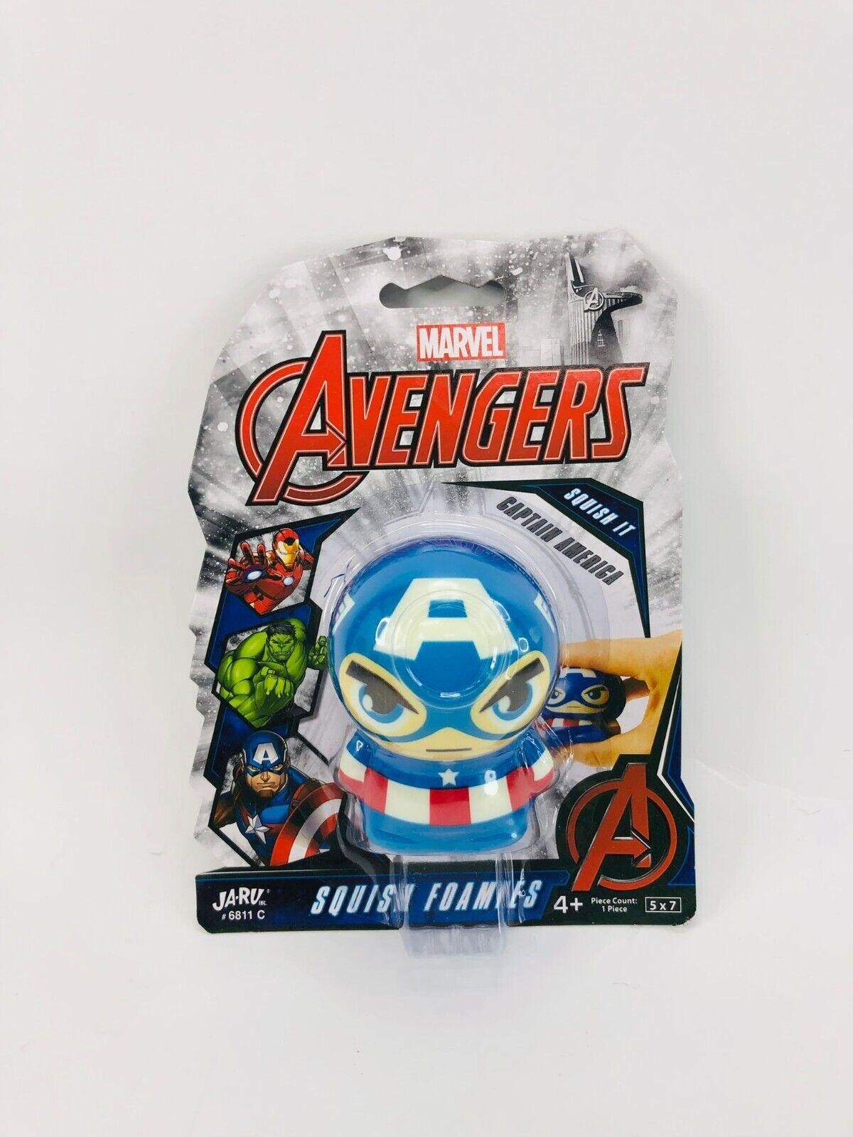 Marvel's Captain America Squish Foamies Action Figure Avengers Brand New Toys