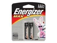 Energizer MAX AAA Battery 2Pk