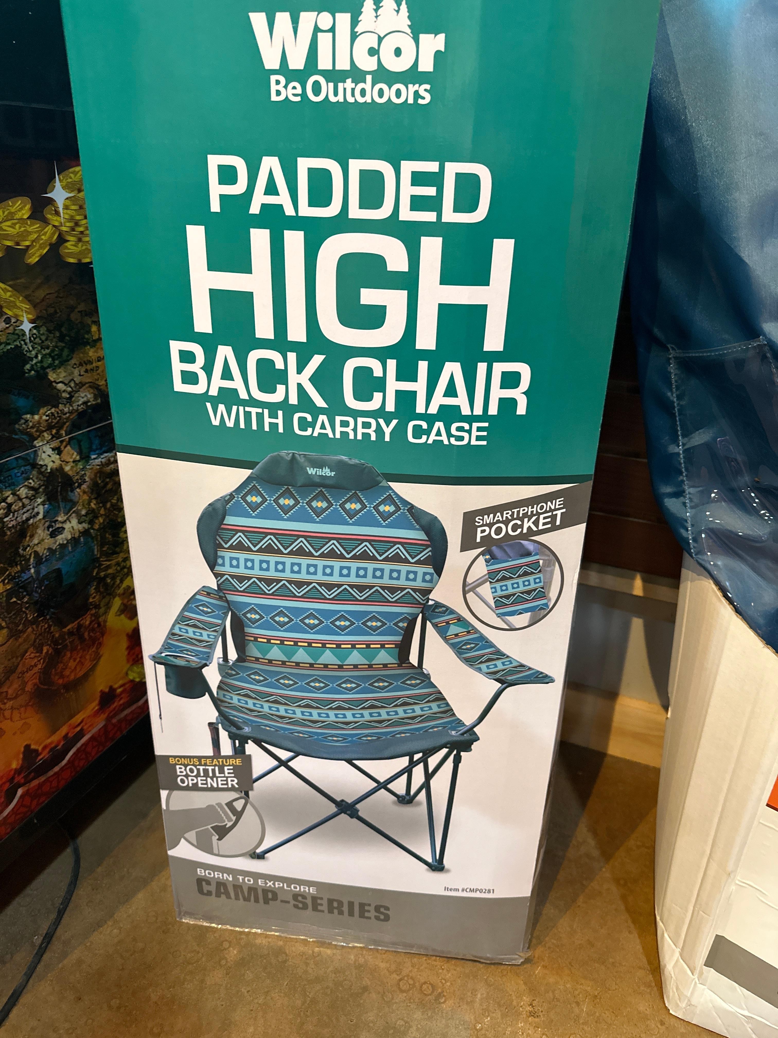 Aztec Padded High Back Chair