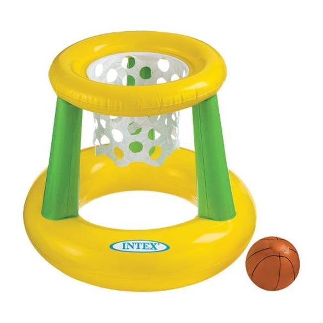 Intex - Floating Hoops 3  Incl Inflatable Pool Hoop and Basketball
