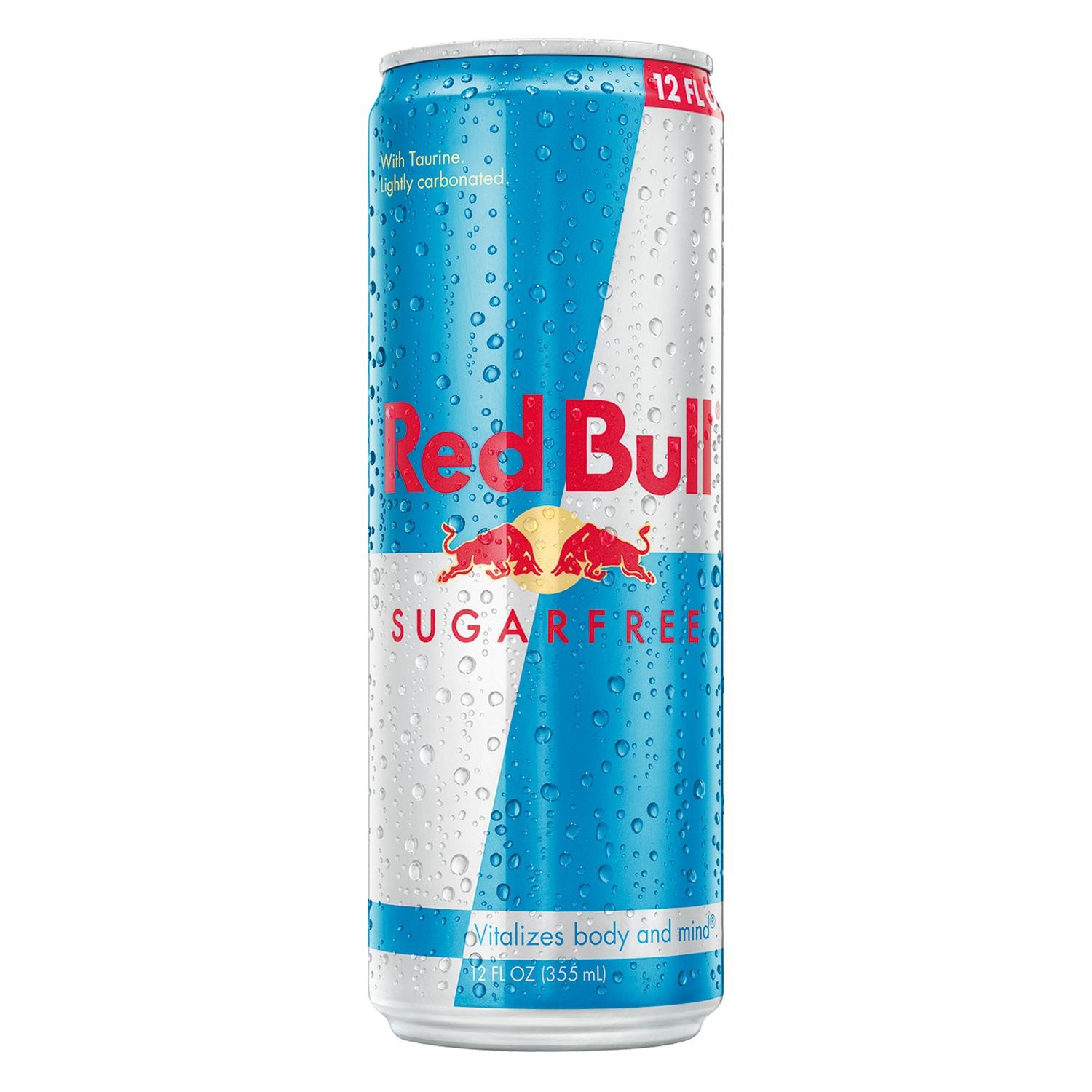 Red Bull Sugar Free Cans 12oz