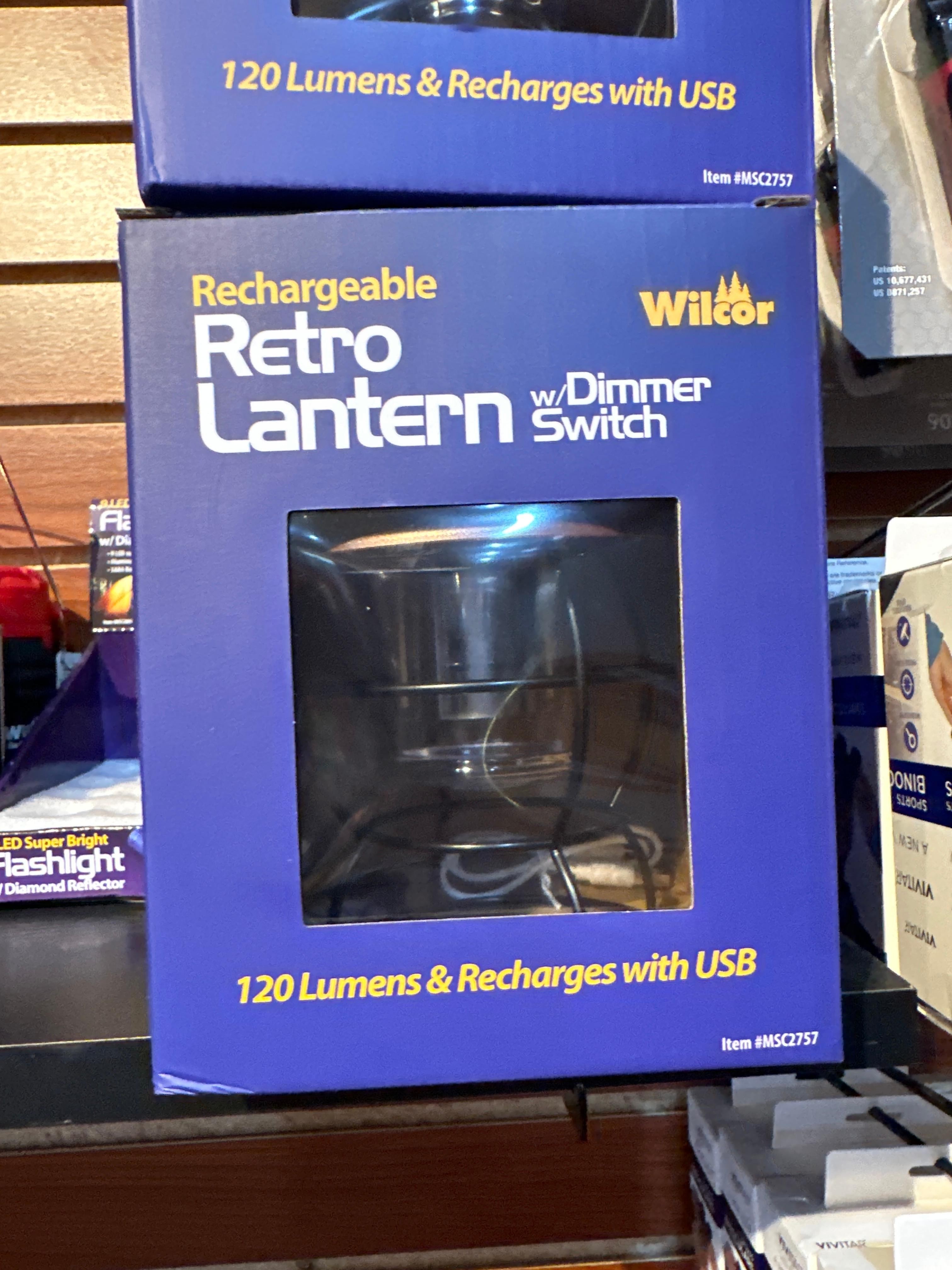 Rechargeable Retro Lantern