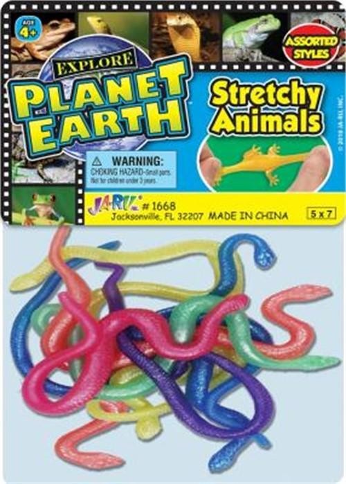 Stretchy Animals 5X7  PartNo 01668(B)  by Ja-Ru Inc.  Toys  Rack Toys (Full List