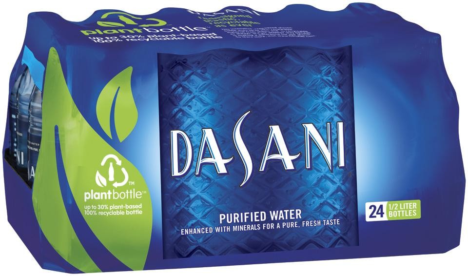 Dasani Purified Water Bottles Enhanced with Minerals, 16.9 Fl Oz, 24 Ct - 16.9 Oz