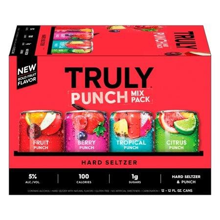 TRULY Hard Seltzer Punch Variety Pack 12oz