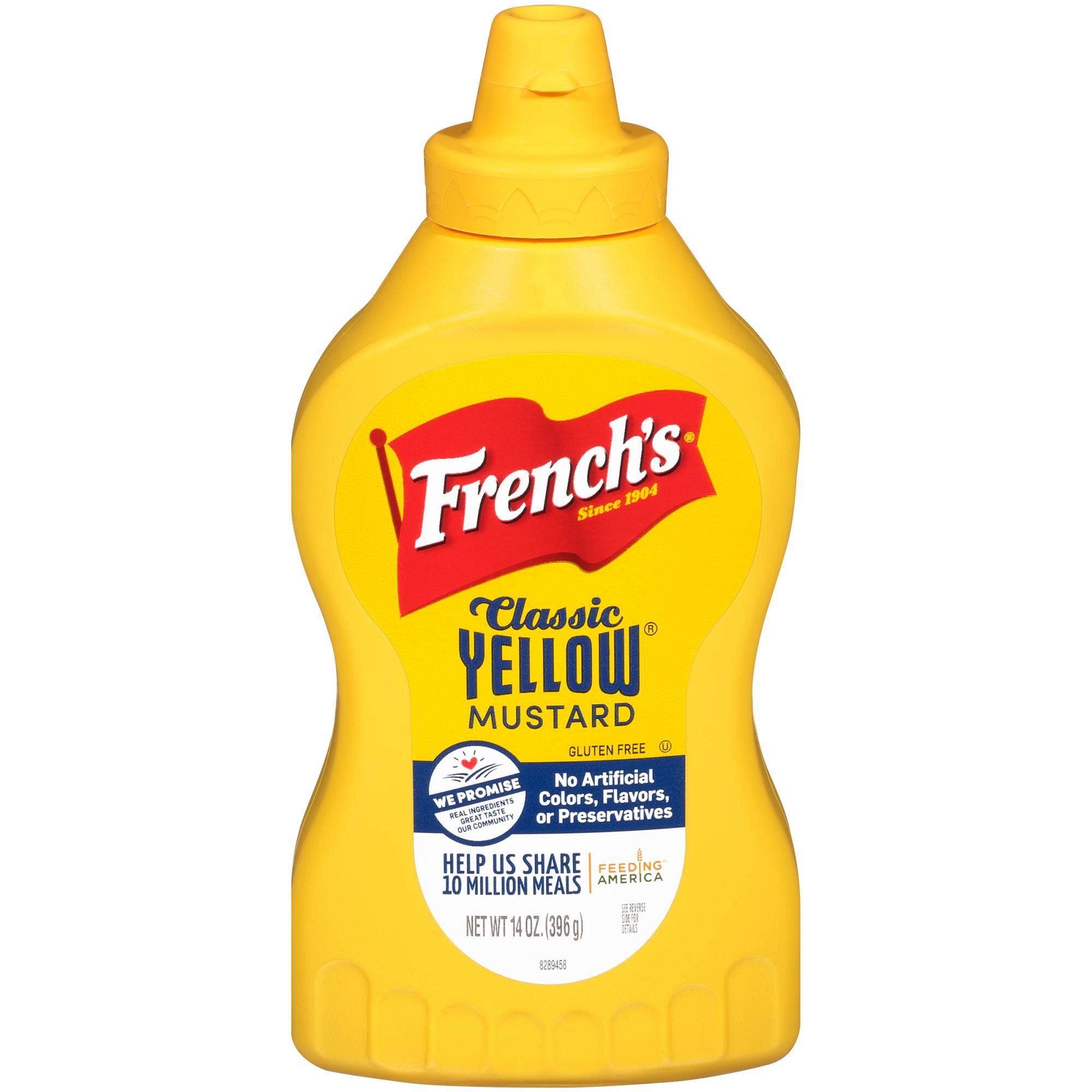 French S Classic Yellow Mustard  14 Oz Mustards
