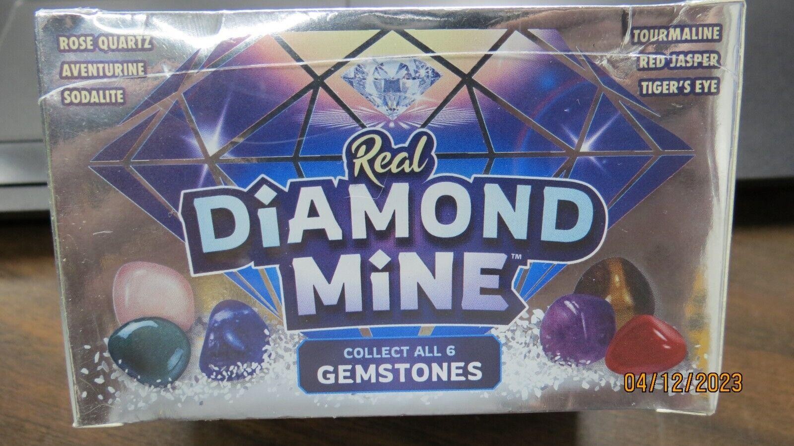 Real Diamond Mine Gemstone Dig Kit Sealed New