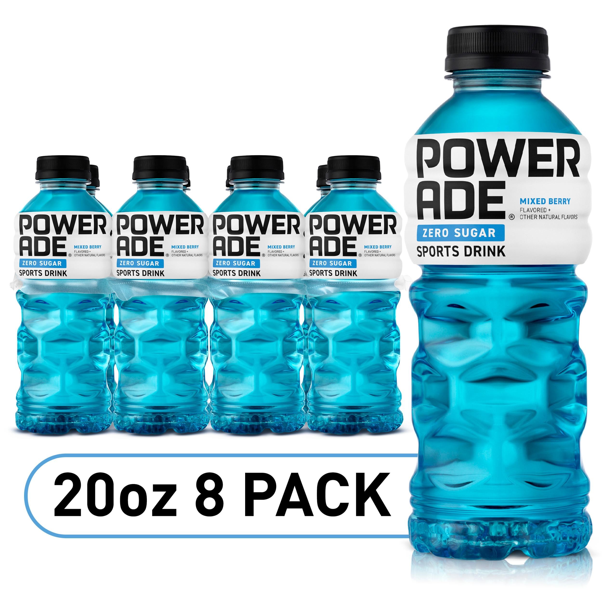 POWERADE 8-Pack 20 Oz Mixed Berry Zero Sport Drink