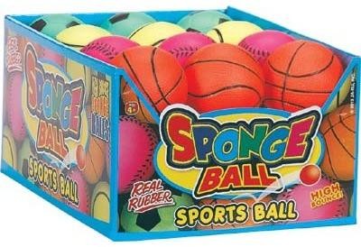 Sponge Ball Sports Ball Case Pack 24