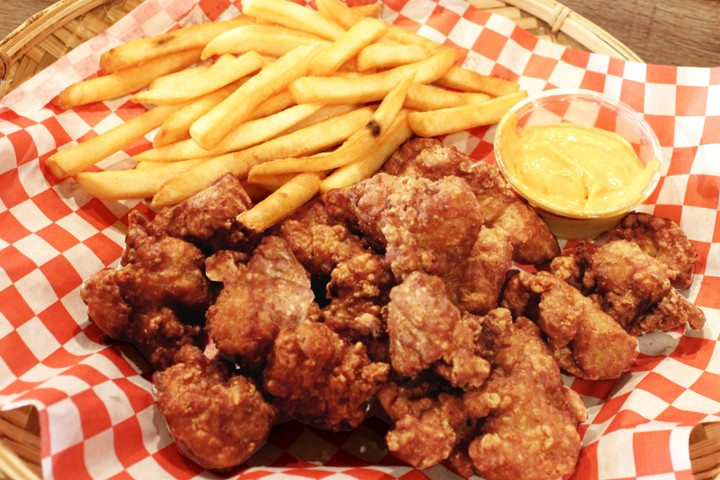 Chicken Karaage with French Fries