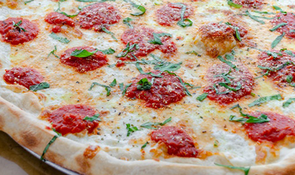 Slice Margherita Pizza*