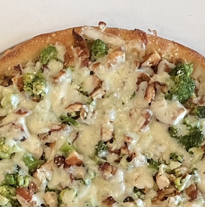 Slice Chicken & Broccoli Pizza*