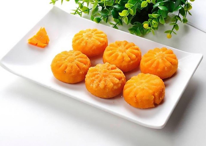 Japanese Pumpkin Cakes 日本南瓜饼(3pcs)