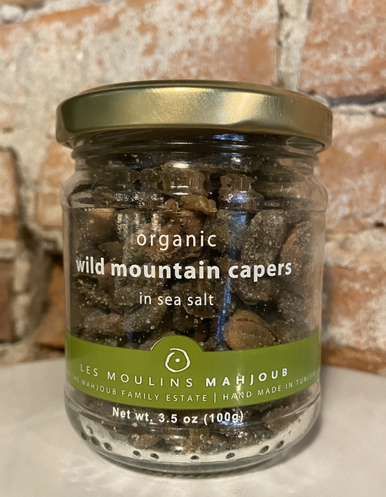 Wild Mountain Capers in Sea Salt - 3.5 Oz