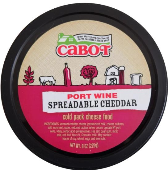 Cabot Port Wine Cheese Dip