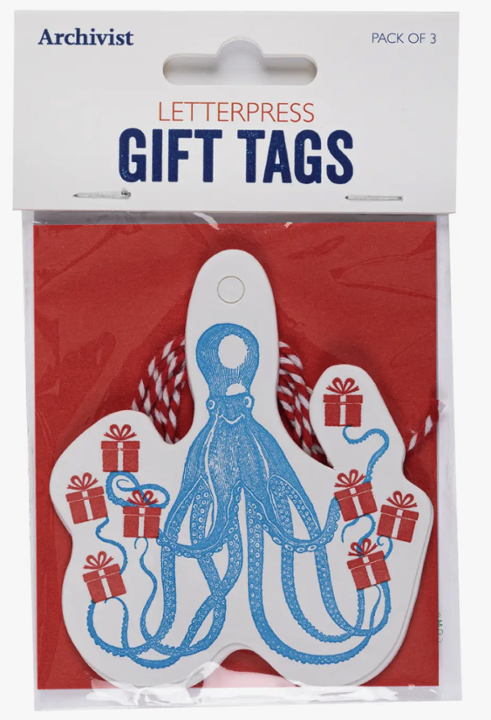 Gift Tag Octopus