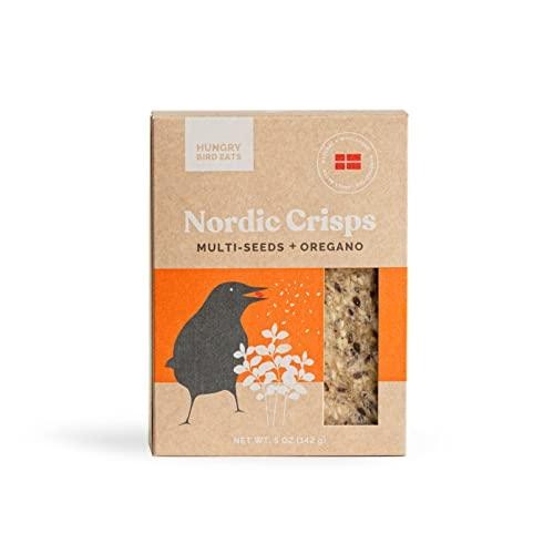 Hungry Bird Nordic Crisps Multiseed Oregano