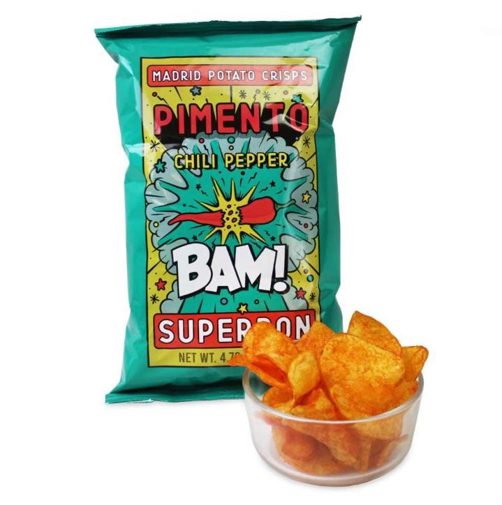 Superbon Chips Pimento 135g