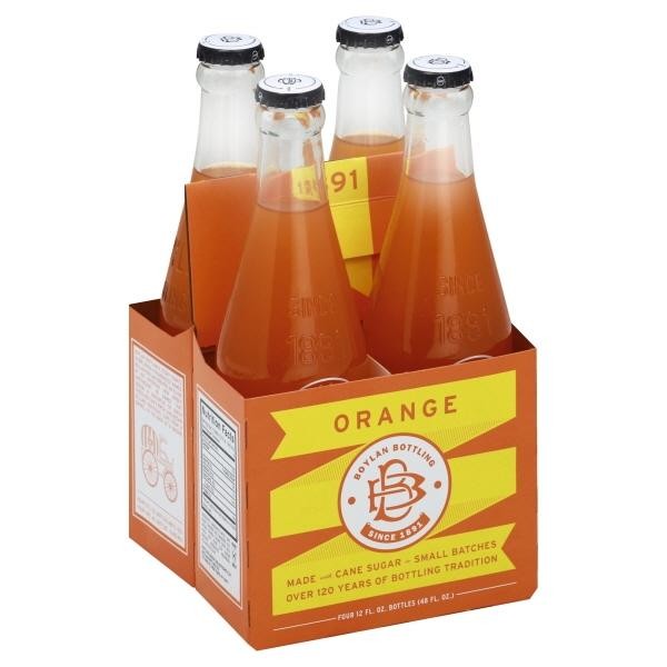 Boylan Orange Soda 4-pack