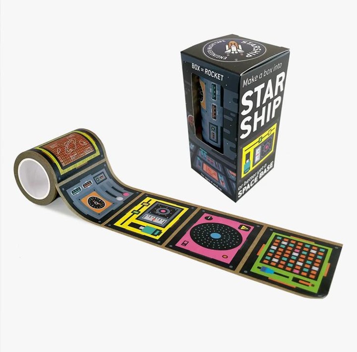 Star Ship Engineer Washi Tape