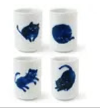 Miya Cat Cups Set of 4