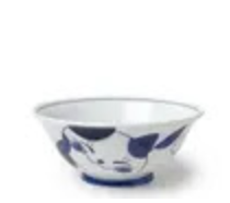 Miya Blue Cat Bowl 7.5" x 3.25"
