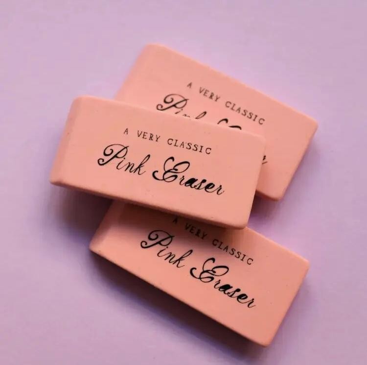 Mr. Boddington's Very Classic Pink Eraser