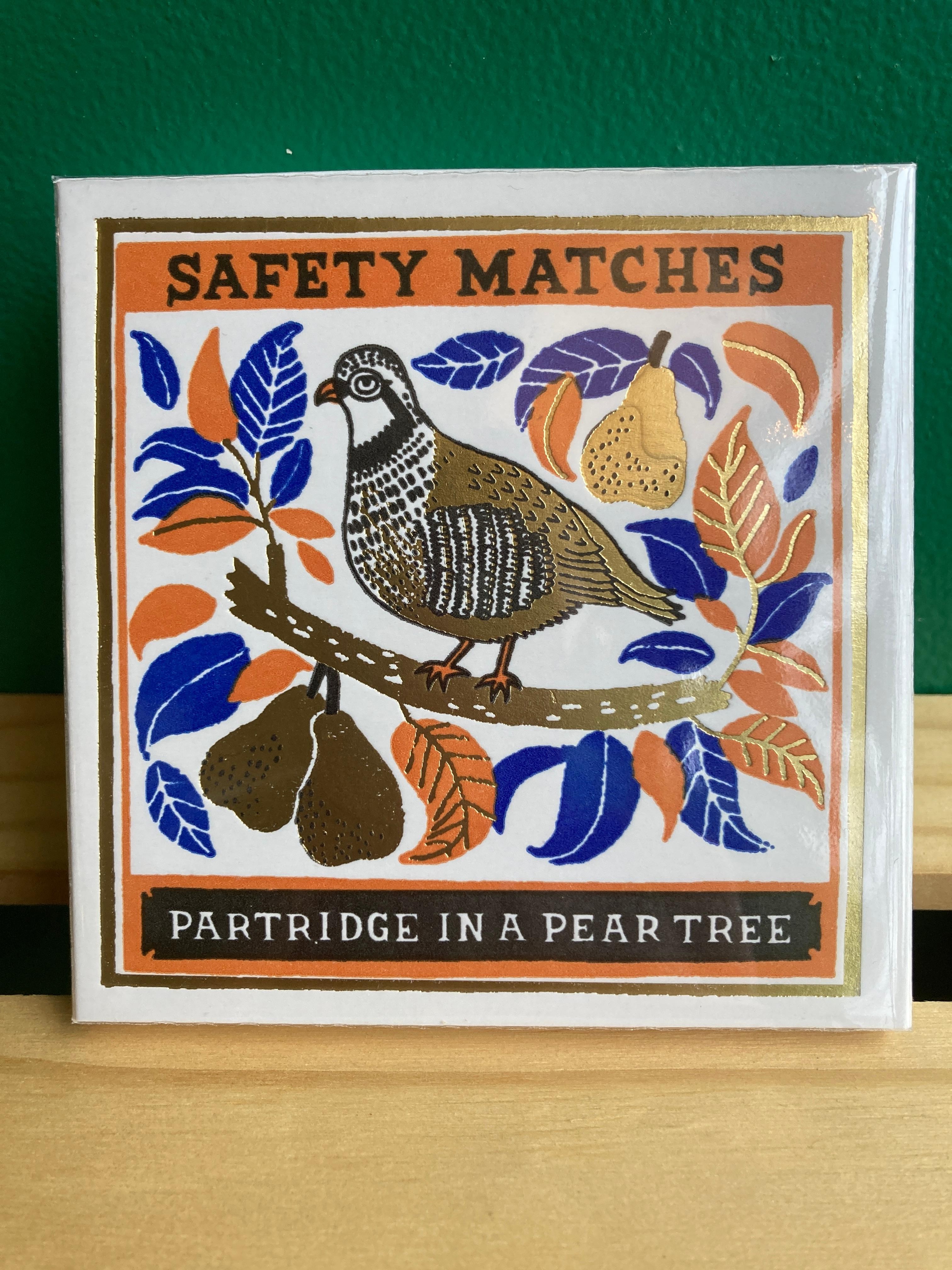 Archivist Gallery - Partridge in a Pear Tree Matchbox