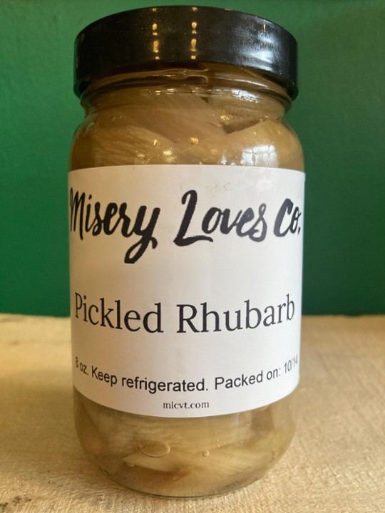 Pickled Rhubarb