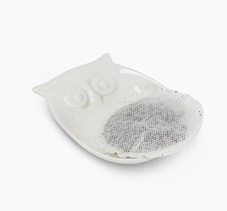 Owl Teabag Plate