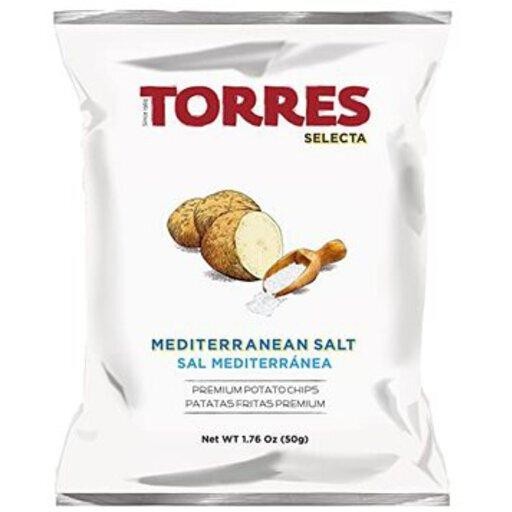 Torres Select Potato Chips Mediterranean Salt
