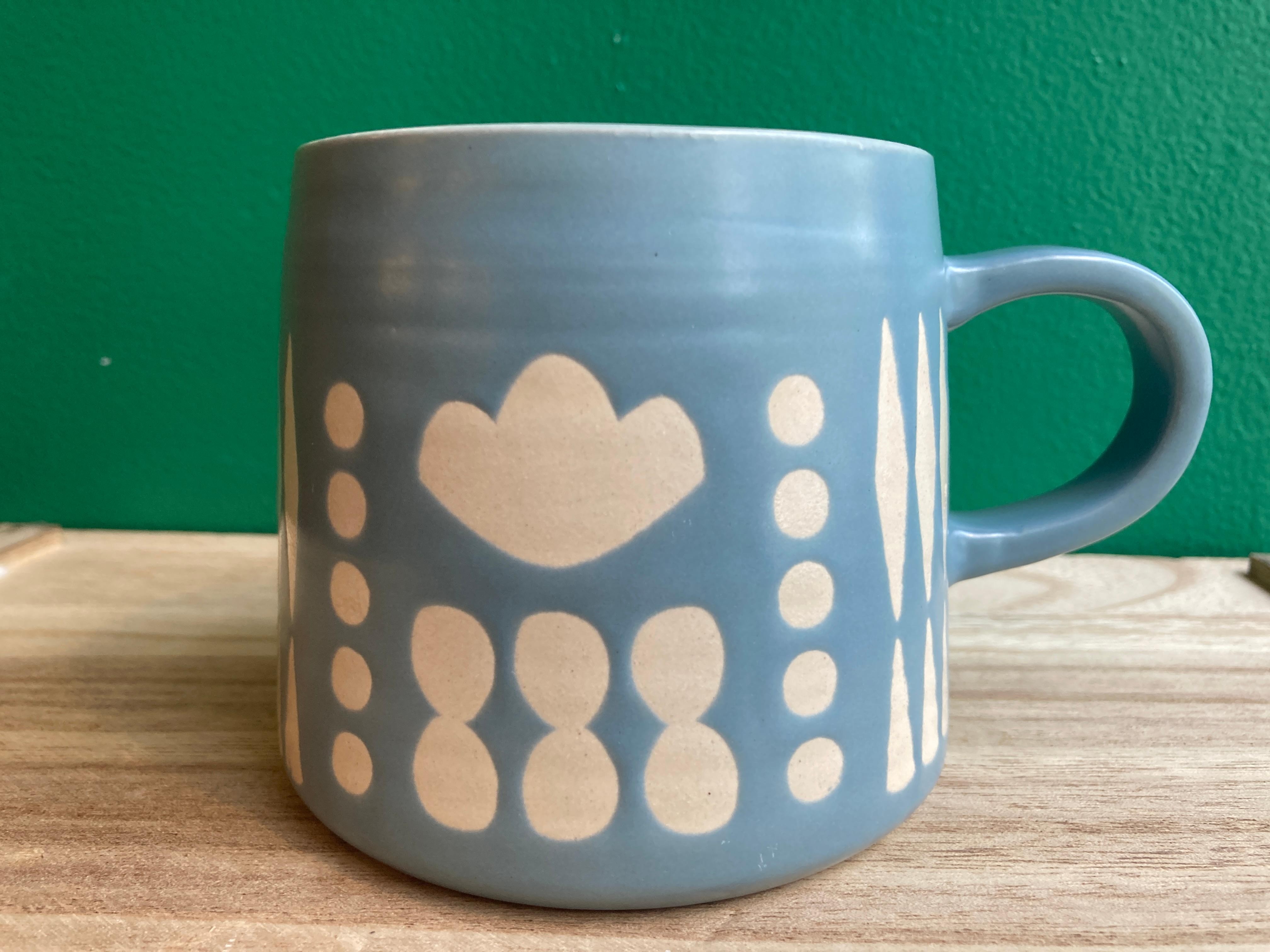 Danica Studio Collage Imprint Stoneware Mug