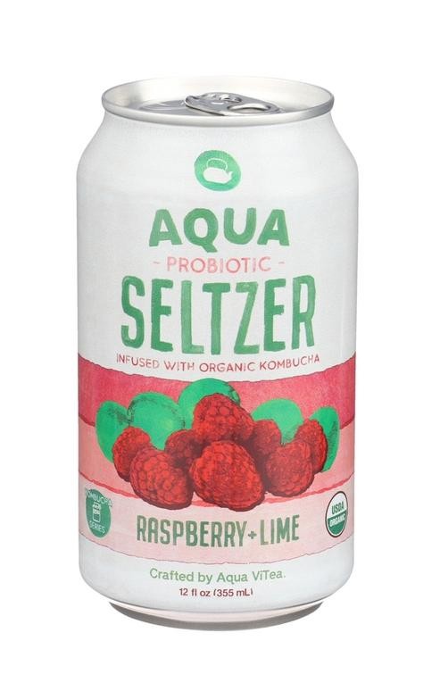 Aqua Raspberry Lime Seltzer