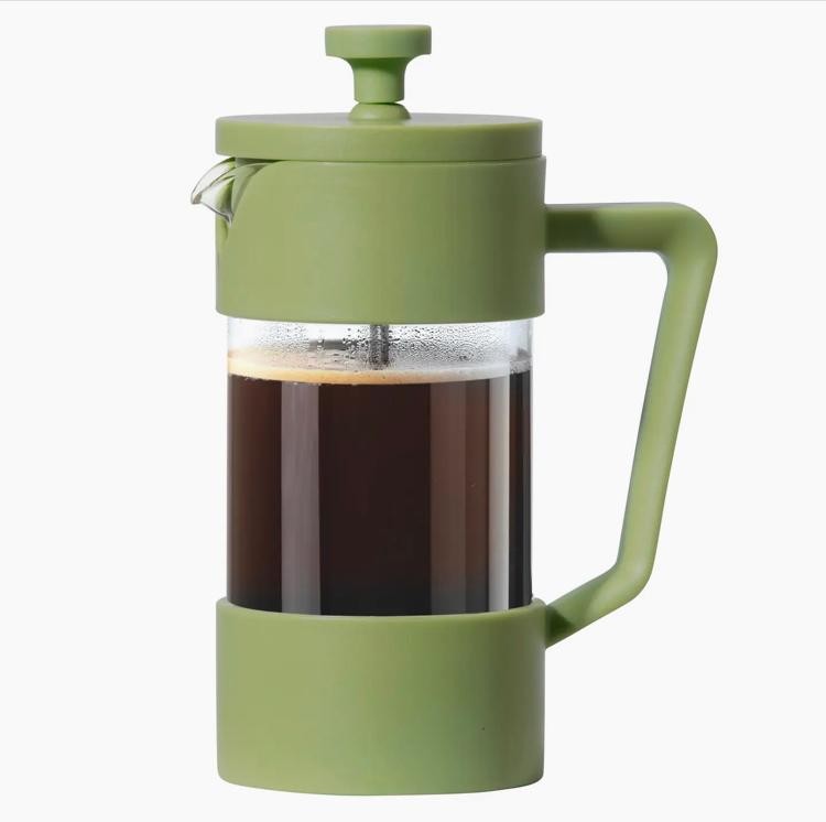 3 Cup French Press Green